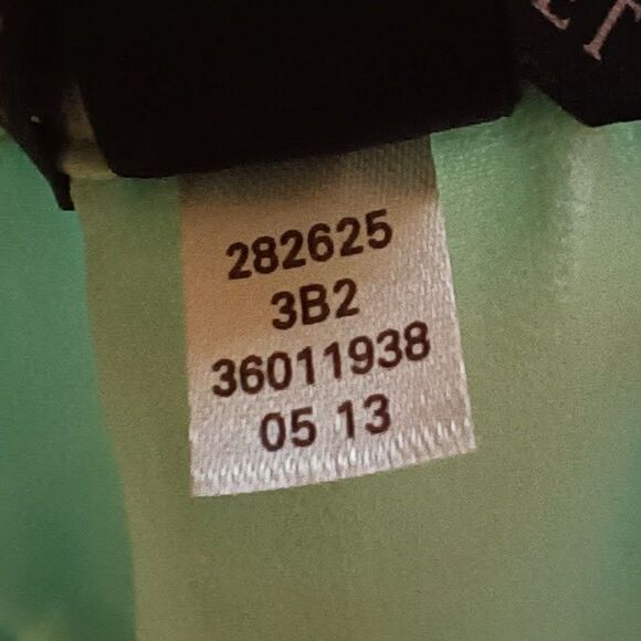 Victorias Secret Chiffon Pleated Maxi Skirt-Size 2-Mint Green-Partially Lined - Picture 8 of 8